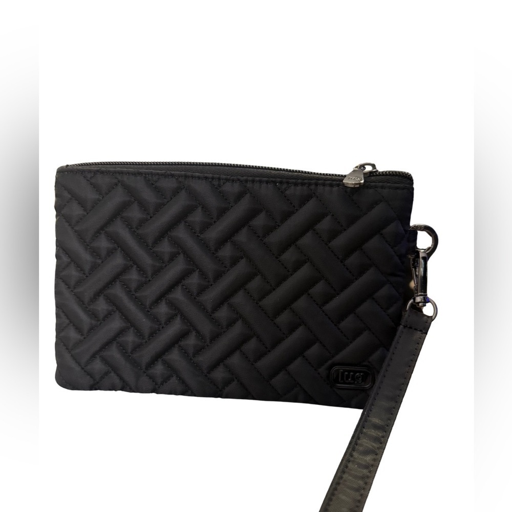 Lug Peekaboo Wristlet/Crossbody Bag - Midnight Black